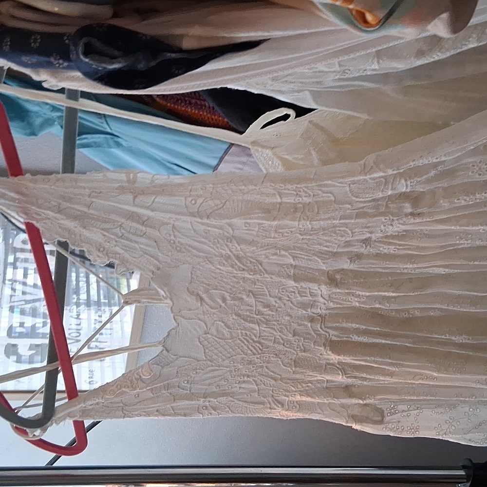 Free People eyelet dress Xl - Picture 9 of 12